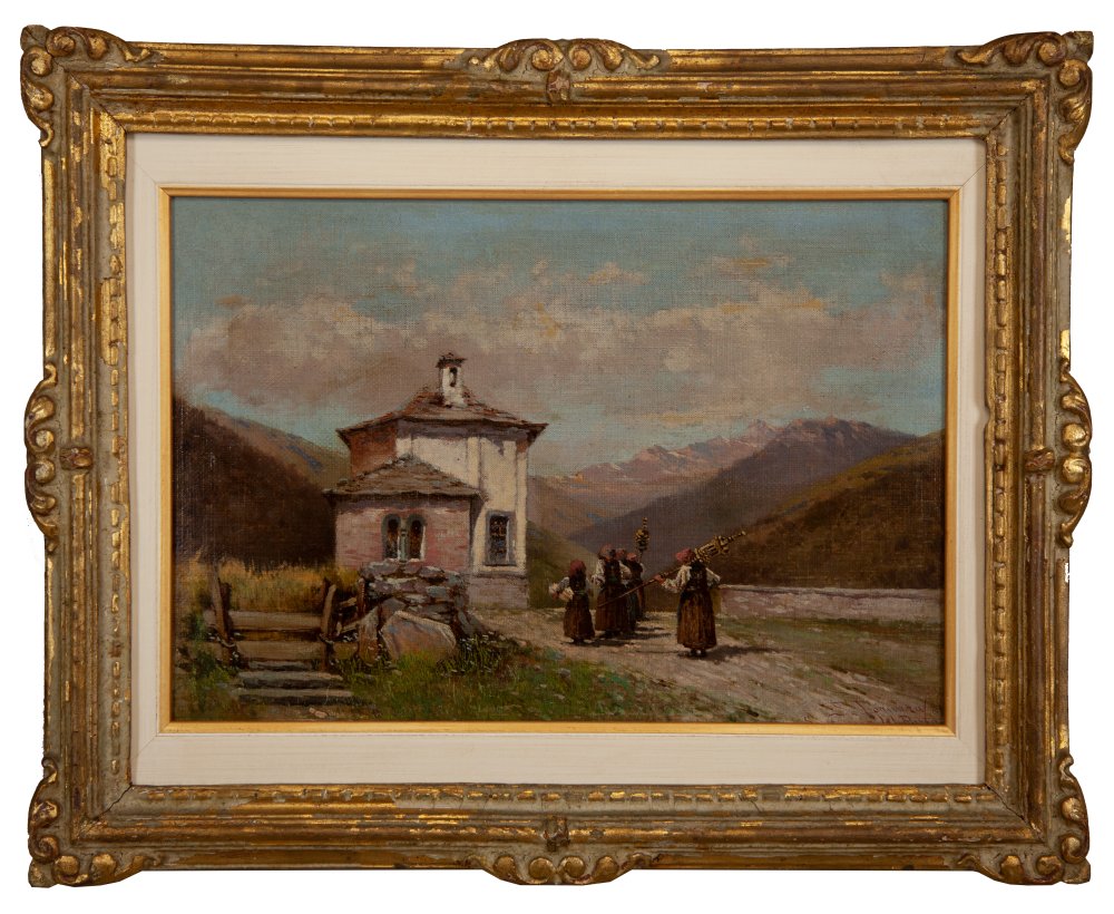 sallustio fornara: Chiesetta in Val D'Aosta